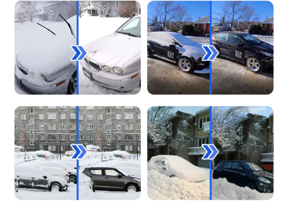 TAILEDEN 5000W Thermal Snow Blower